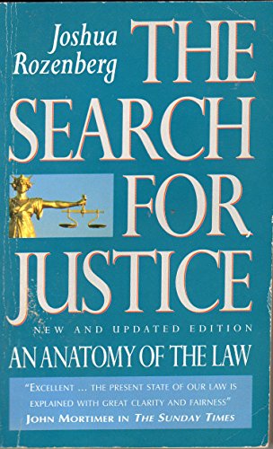 Stock image for The Search for Justice for sale by WorldofBooks