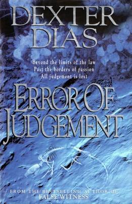 Beispielbild fr Error Of Judgement zum Verkauf von WorldofBooks