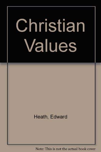 Stock image for Christian Values for sale by AwesomeBooks
