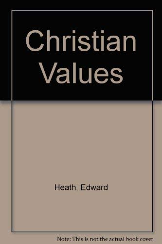 Stock image for CHRISTIAN VALUES for sale by BennettBooksLtd