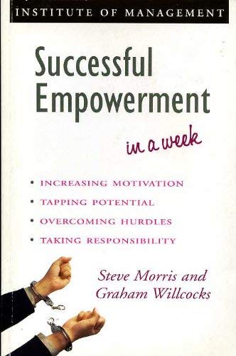 Beispielbild fr Successful Empowerment in a week (IAW) zum Verkauf von AwesomeBooks