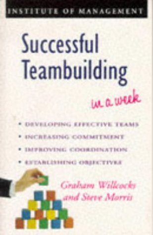Beispielbild fr Successful Teambuilding in a week (IAW) zum Verkauf von AwesomeBooks