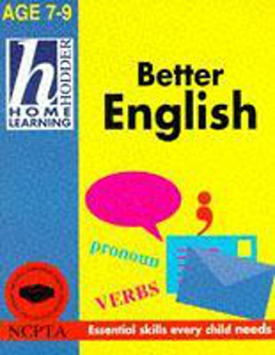 9780340646694: 7-9 Better English (Hodder Home Learning)