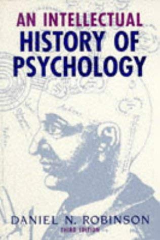 Stock image for An Intellectual History of Psychology for sale by WorldofBooks
