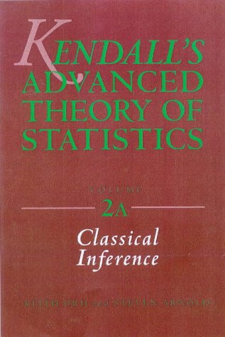 Stock image for Kendall's Advanced Theory of Statistics for sale by ThriftBooks-Atlanta