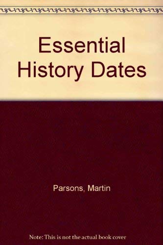 Beispielbild fr Essential History Dates zum Verkauf von AwesomeBooks