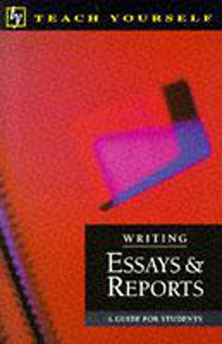 Imagen de archivo de Writing Essays and Reports (Writing S.) a la venta por WorldofBooks