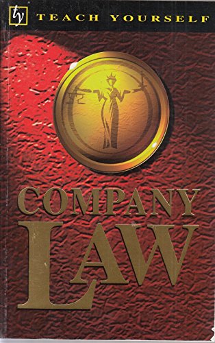 Company Law (Teach Yourself) (9780340673621) by Colin Thomas