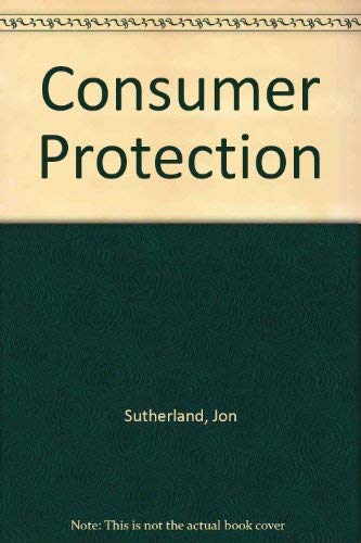 Stock image for Consumer Protection for sale by Phatpocket Limited