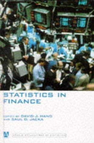 Stock image for Statistics in Finance (Arnold Applications of Statistics Series) for sale by HPB-Red