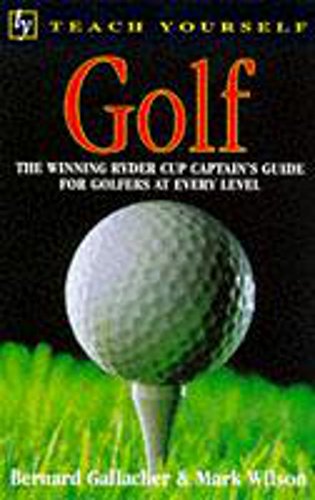 Beispielbild fr Golf (Teach Yourself) zum Verkauf von WorldofBooks