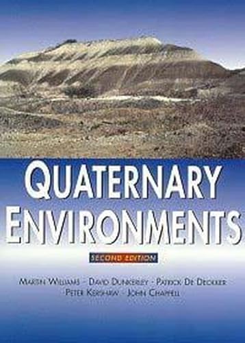 Imagen de archivo de Quaternary Environments a la venta por Better World Books: West