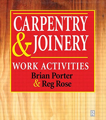 9780340692417: Carpentry and Joinery: Work Activities