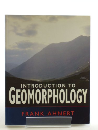 Beispielbild fr Introduction to Geomorphology zum Verkauf von WorldofBooks