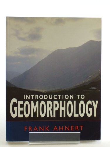 Imagen de archivo de Introduction to Geomorphology a la venta por WorldofBooks