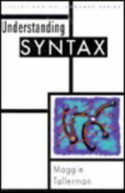 Stock image for Understanding Syntax for sale by Romtrade Corp.