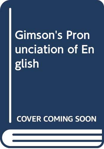 9780340700211: Gimson's Pronunciation of English