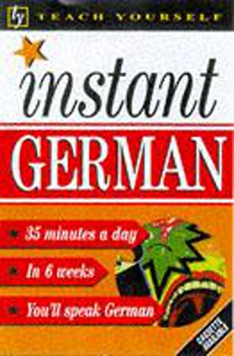 Beispielbild fr Teach Yourself Instant German (TYL) zum Verkauf von WorldofBooks