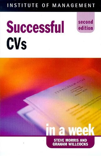 Stock image for CVs in a week 2nd edition (IAW) for sale by Reuseabook