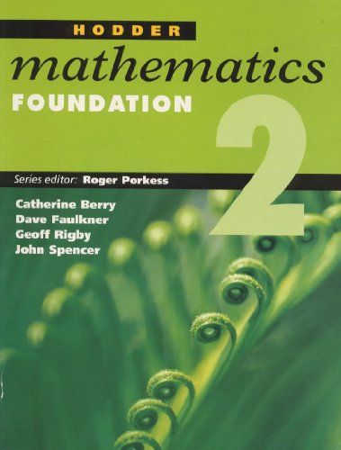 Beispielbild fr Hodder Mathematics Foundation 2: Foundation Level Bk. 2 (Hodder GCSE Mathematics) zum Verkauf von AwesomeBooks