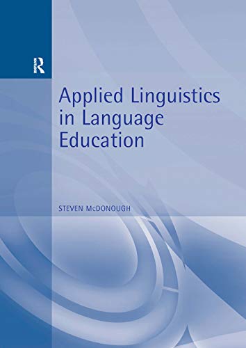 Stock image for Applied Linguistics in Language Education for sale by Blackwell's