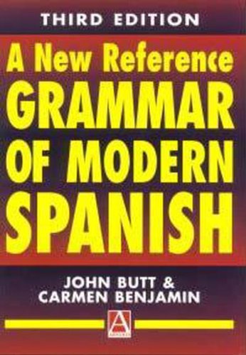 Beispielbild fr A New Reference Grammar of modern Spanish 3rd Edition zum Verkauf von medimops