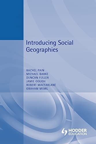 9780340720066: Introducing Social Geographies