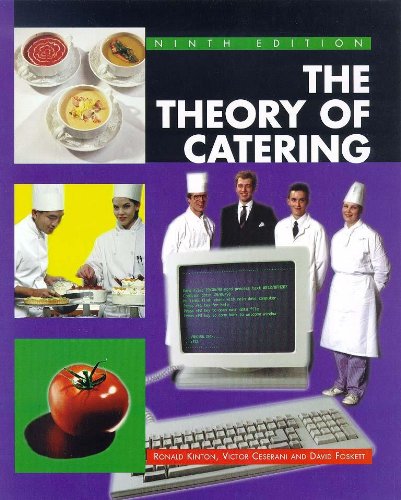 Imagen de archivo de The Theory of Catering a la venta por Better World Books Ltd