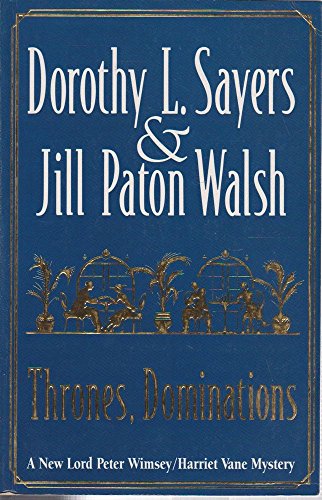 Thrones, Dominations (9780340728574) by Walsh, Jill Paton; Dorothy Leigh Sayers