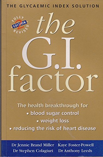9780340728611: The Glucose Revolution: The Glycaemic Index Solution