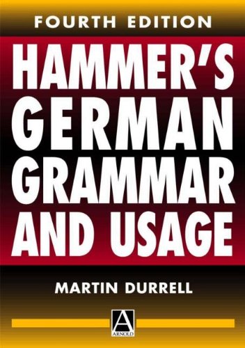 Imagen de archivo de Hammer's German Grammar and Usage a la venta por ThriftBooks-Dallas