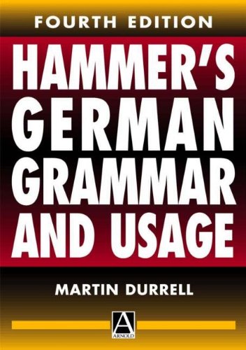 Stock image for Hammer's German Grammar and Usage for sale by David's Books