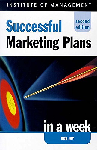 Beispielbild fr Successful Market Plans in a week, 2nd edn (IAW) zum Verkauf von WorldofBooks