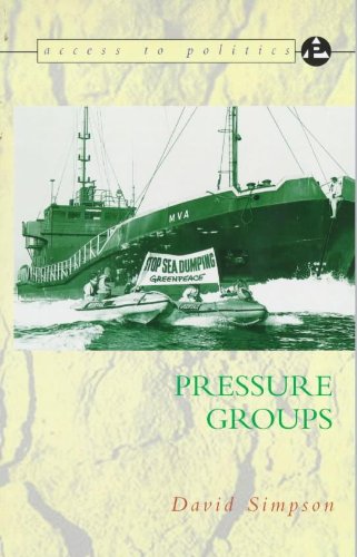 Beispielbild fr Access to Politics: Pressure Groups zum Verkauf von WorldofBooks