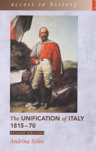 9780340753866: The Unification of Italy, 1815-70 (Access to History)