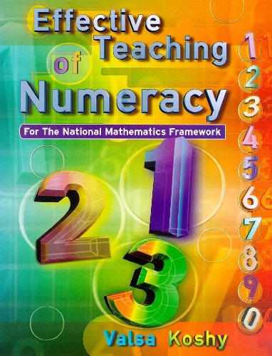 Stock image for Effective Teaching Of Numeracy for sale by WorldofBooks