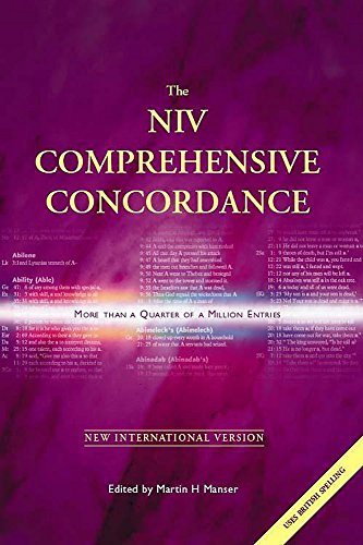 Stock image for The NIV Comprehensive Concordance (Concordance Niv) for sale by AwesomeBooks