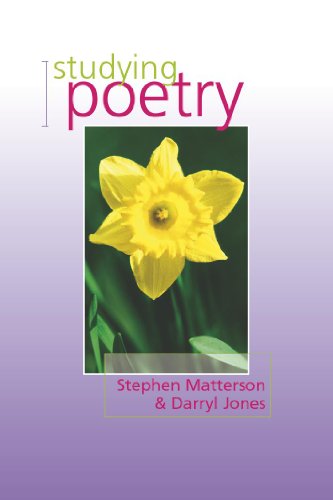 Imagen de archivo de Studying Poetry a la venta por Better World Books