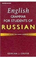 Stock image for English Grammar for Students of Russian: The Study Guide for those Learning Russian for sale by WorldofBooks