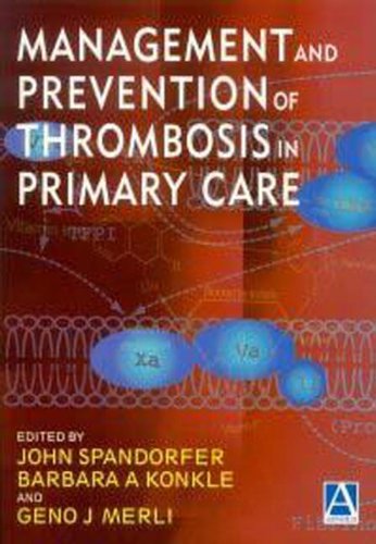 Imagen de archivo de Management and Prevention of Thrombosis in Primary Care a la venta por Better World Books