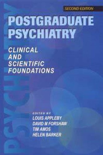 Imagen de archivo de Postgraduate Psychiatry: Clinical and Scientific Foundations a la venta por Anybook.com