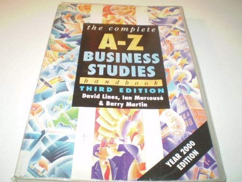 Imagen de archivo de The Complete A-Z Economics and Business Studies Handbook (Complete A-Z) a la venta por Goldstone Books