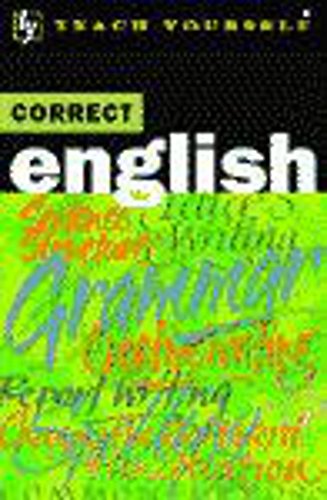 Beispielbild fr Correct English (Teach Yourself) zum Verkauf von WorldofBooks