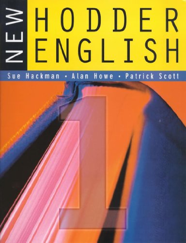 9780340775363: New Hodder English 1