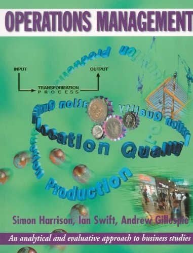 Stock image for A level Business Studies: Operations Management for sale by Reuseabook