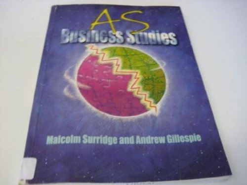 Beispielbild fr AS Business Studies zum Verkauf von AwesomeBooks