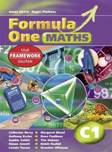 Beispielbild fr Formula One Maths C1 Pupil's Book: Pupil's Book Bk. C1 zum Verkauf von AwesomeBooks