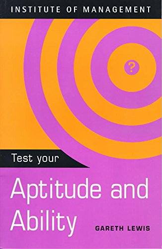 Stock image for Test Your Aptitude & Ability (TYS) for sale by AwesomeBooks