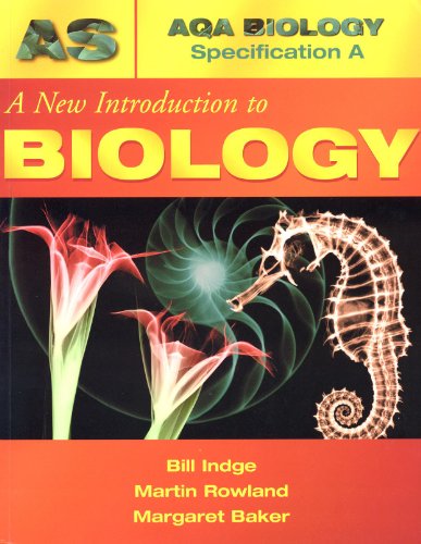 9780340781678: A New Introduction To Biology (AQA A) (AQA Biology Specification A)