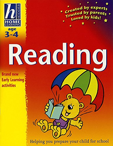 Stock image for Reading (Hodder Home Learning: Age 3-4) for sale by MusicMagpie